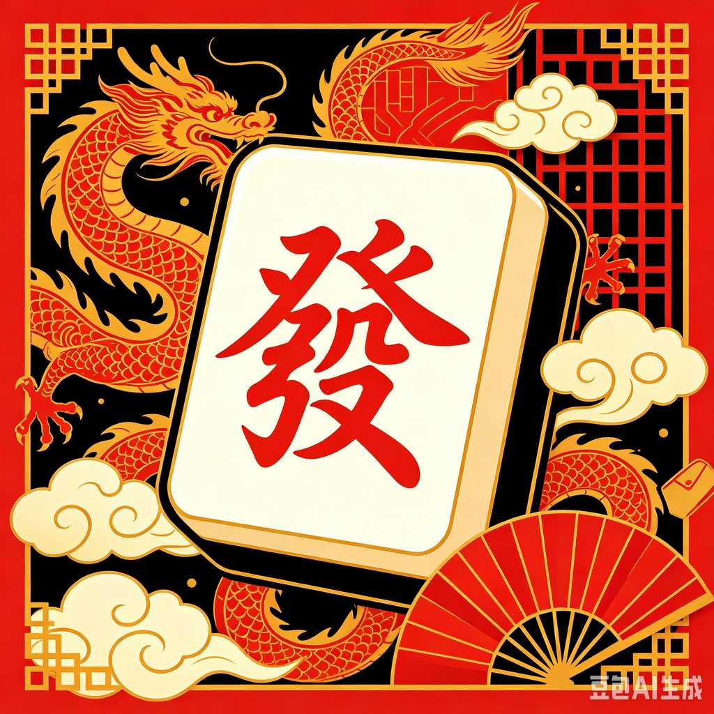 stable print mahjong set