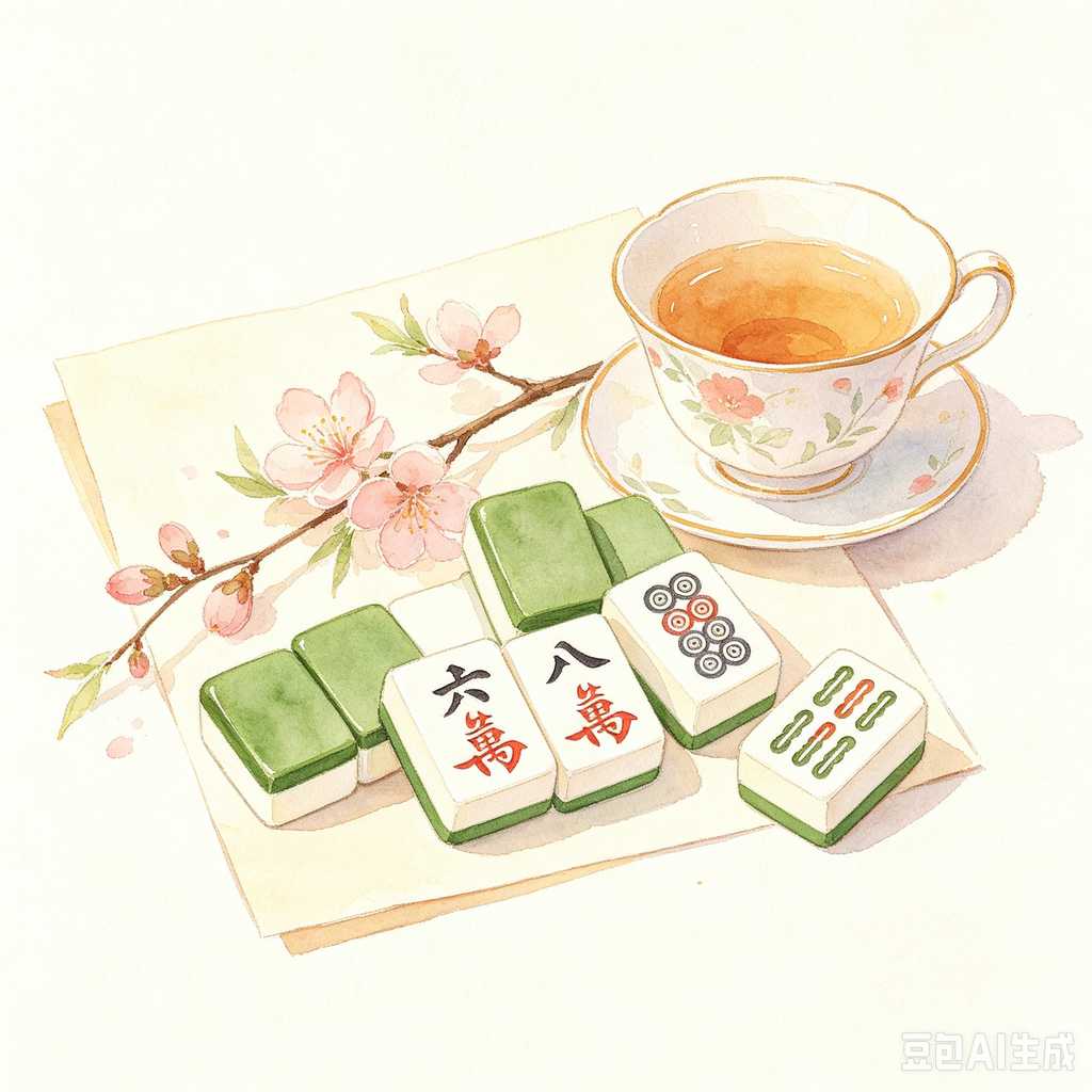 polished mahjong tiles