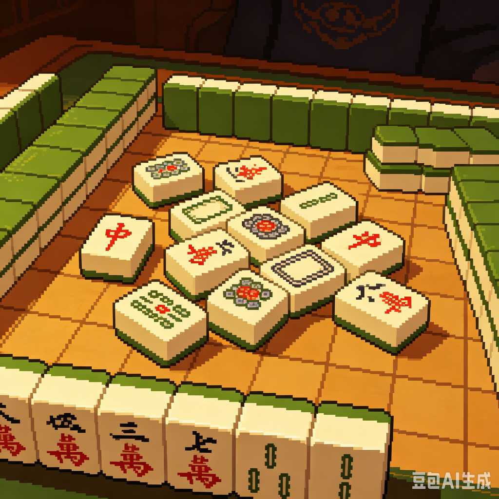 casual player mahjong tiles