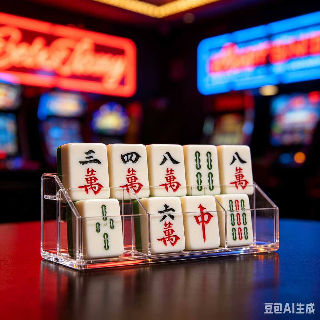 artistic mahjong tiles set